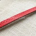 Полоса из кожи питона (25см) 6 х 3 | Красный